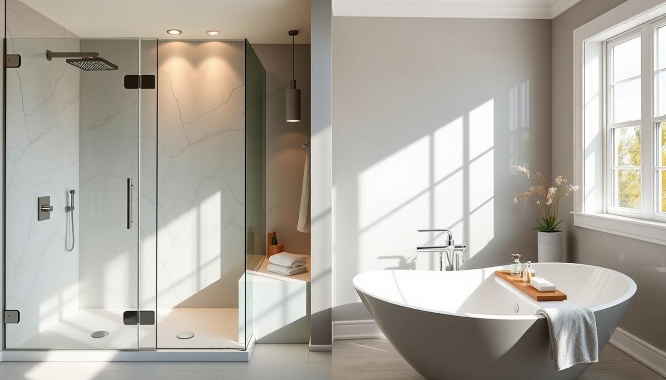 The Benefits of Walk-in Showers vs. Bathtubs