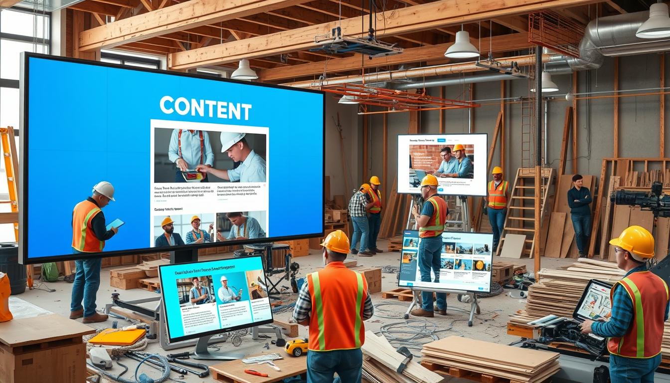 What is content marketing for contractors?